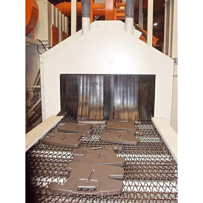 Mașini de sablare cu bandă din plasă de sârmă - Model KTP